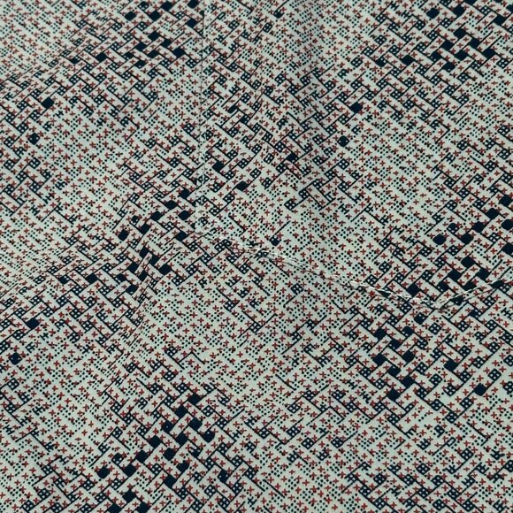 Steel & Jelly Men's Short Sleeve Button-Up Shirt Pink Geometric Pattern Size XL - Picture 5 of 9